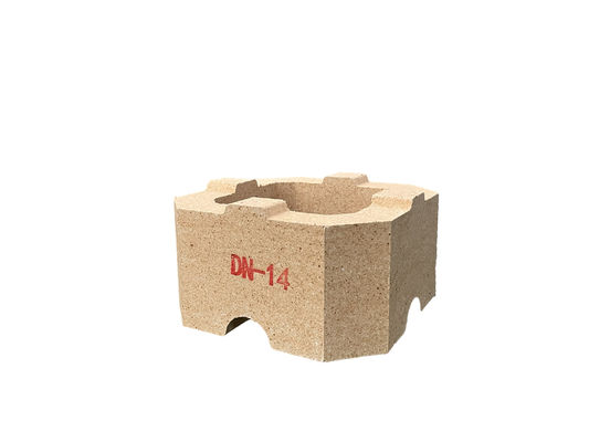 comprare DN14 mattoni in argilla di fuoco mattoni in argilla a bassa porosità 42%-47% Al2o3 mattoni ad alta temperatura online manufacture