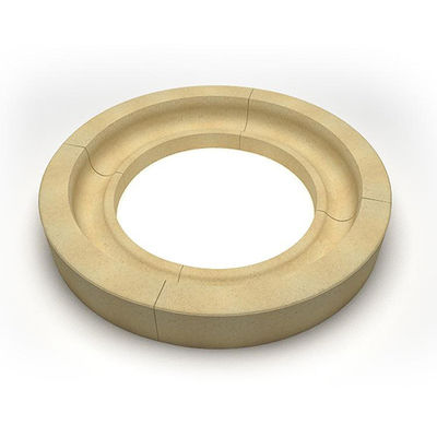 comprare Al2O3 55%-85% Alumina alta mattoni refrattari mattoni di rivestimento di allumina per forni di vetro online manufacture