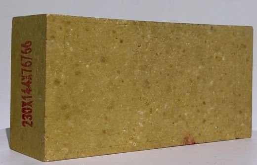 comprare Light Yellow High Alumina Refractory Brick with Ash 0.3% and High Porocity of 22% online manufacture
