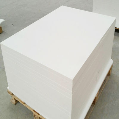 Tavola isolante in fibra ceramica 1200C 20 mm 50 mm Tavola in fibra ad alta temperatura di alluminio elevato